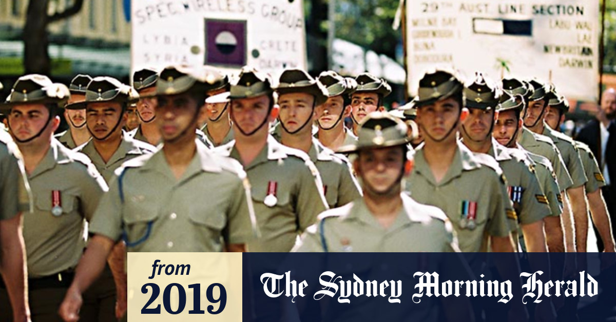 Video Thousands march on Anzac Day in Sydney